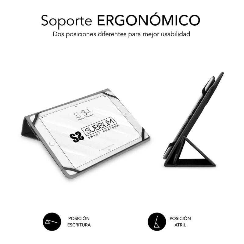Funda Subblim Freecam para Tablets de 10.1"-11"/ Negra - изображение 3