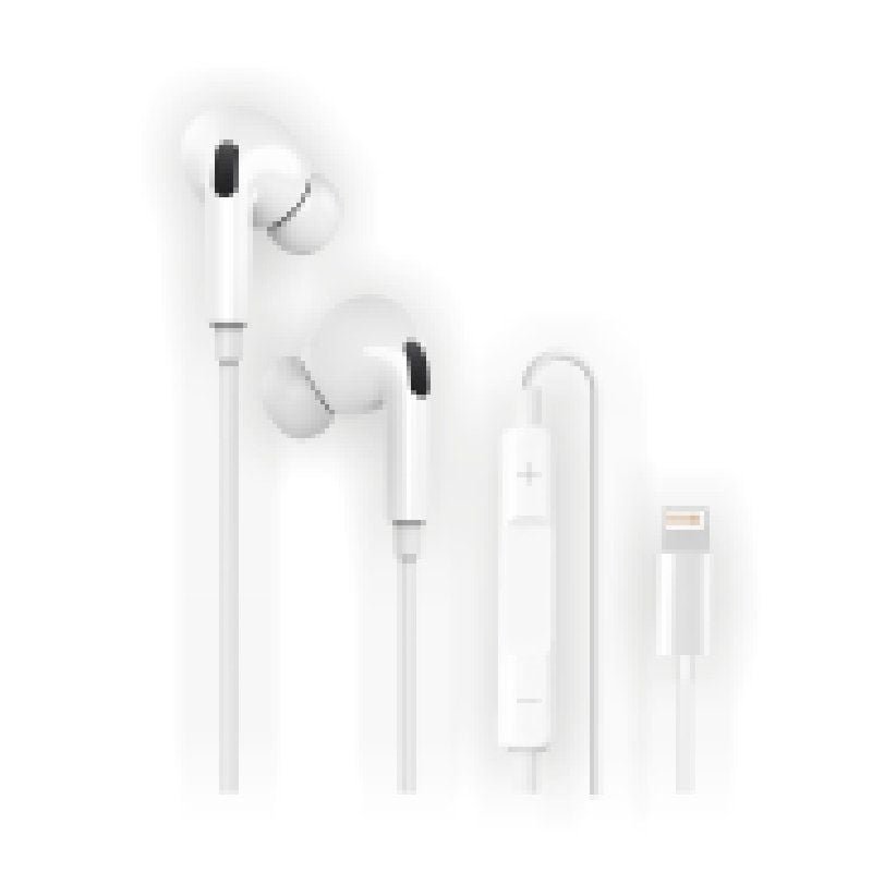 Auriculares Intrauditivos Tech One Tech earTECH HOP TEC1202/ con Micrófono/ Lightning/ Blancos - изображение 2