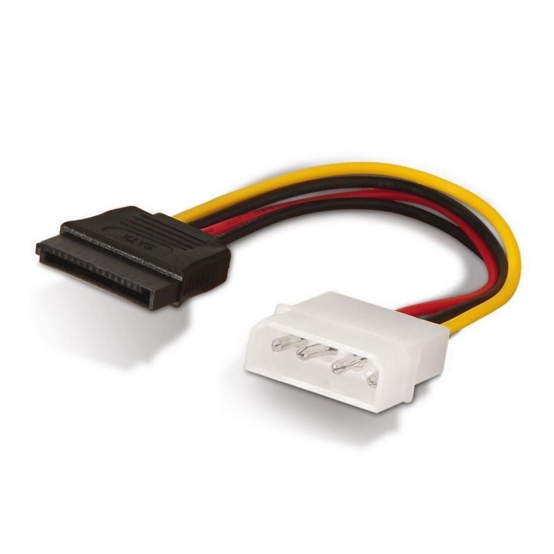 Cable Alimentación SATA Aisens A131-0158/ Molex 4 PIN Macho - SATA Hembra/ Hasta 54W/ 16cm - изображение 2