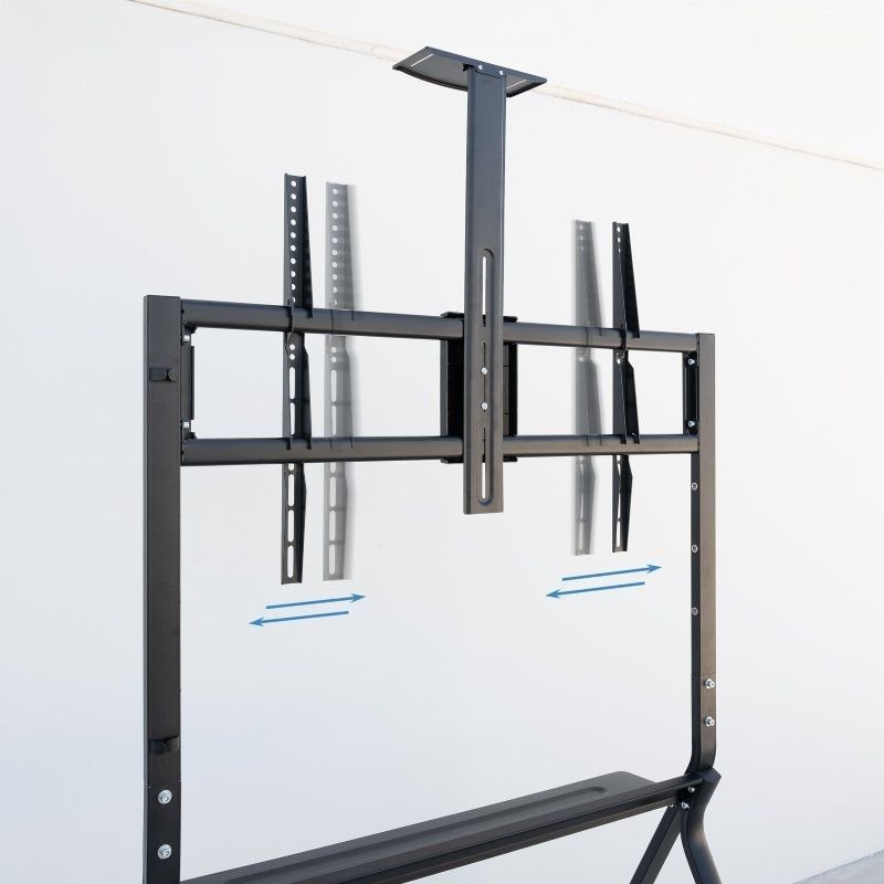 Soporte de Suelo con Ruedas TooQ FS20208M-B para TV de 55-100"/ hasta 120kg - изображение 4