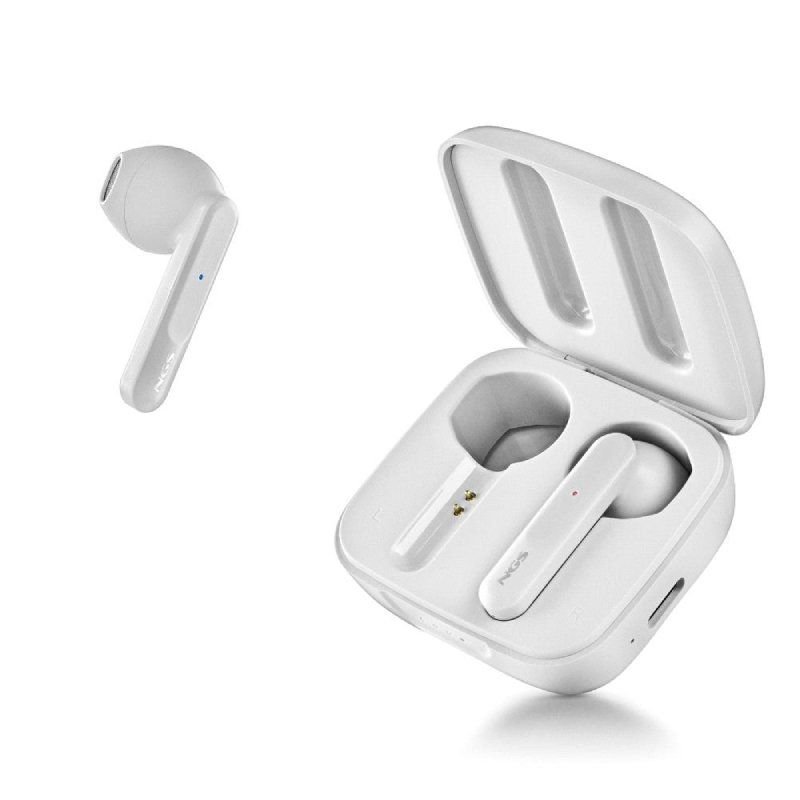 Auriculares Bluetooth NGS Ártica Move con estuche de carga/ Autonomía 7h/ Blancos - изображение 5