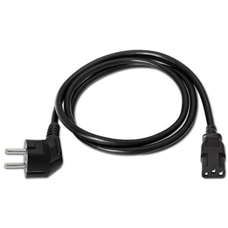 Cable Alimentación Nanocable 10.22.0103/ Schuko Macho - C13 Hembra/ 3m/ Negro - изображение 4