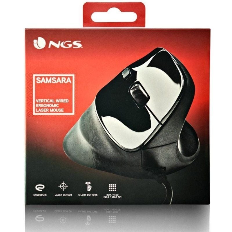 Ratón Vertical NGS Samsara/ Hasta 3200 DPI - изображение 5