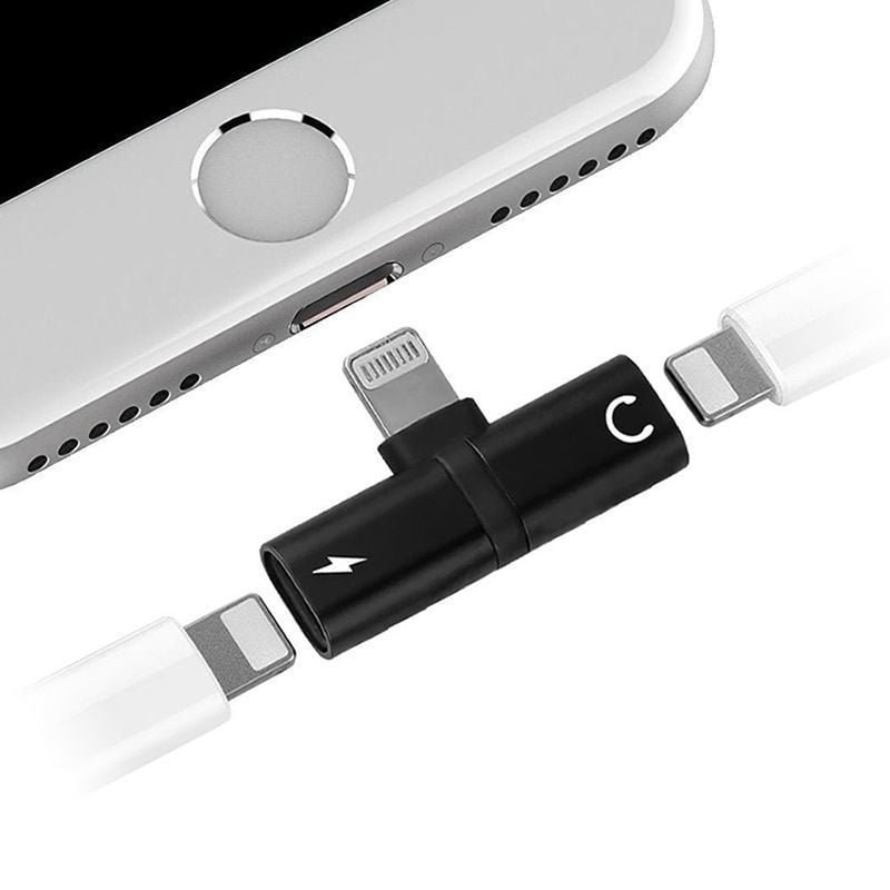 Splitter Carga y Música Myway Lightning Macho - USB Macho/ Negro - изображение 2