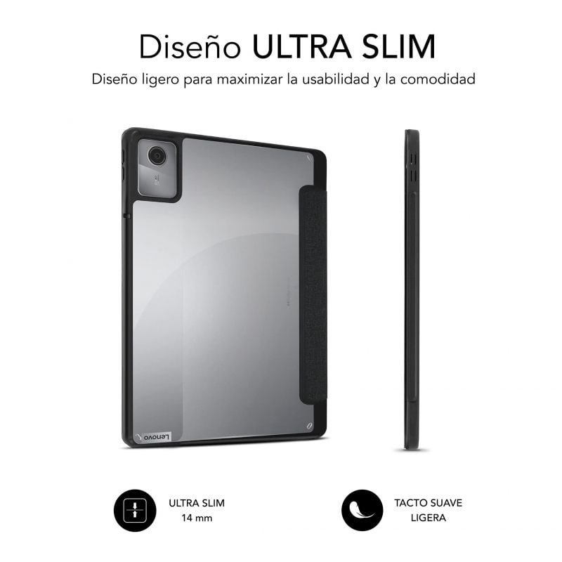 Funda Subblim Clear Shock Case CST-5SC130 para Tablet Lenovo M11 de 11"/ Negra - изображение 2