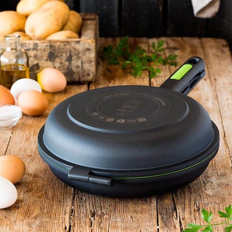Sartén Dupla para Tortillas Bra Prior A121466/ Ø20cm/ Aluminio fundido/ Apta para Inducción - изображение 4