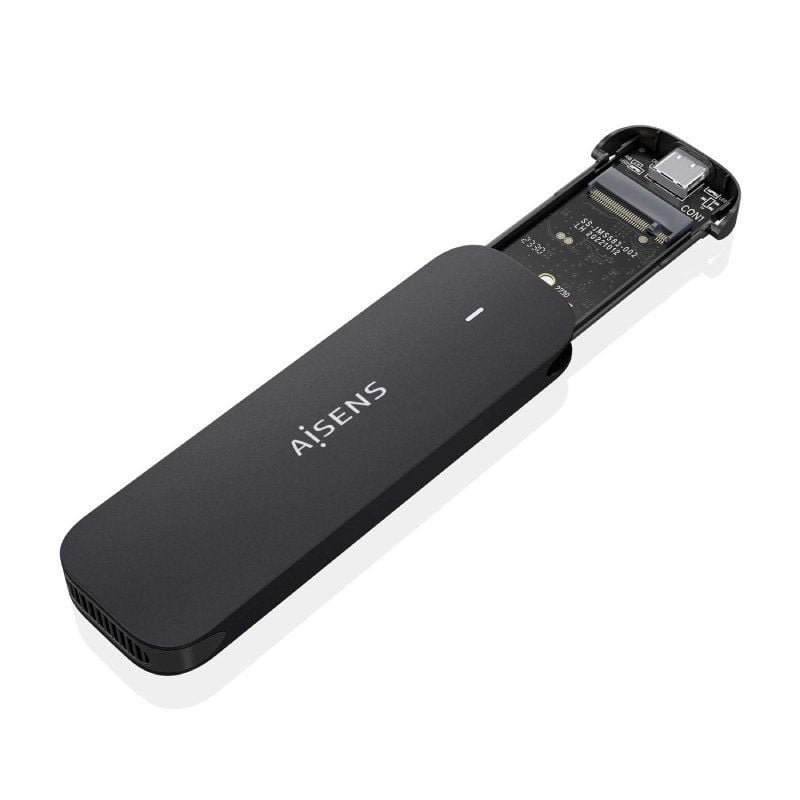 Caja Externa para Disco SSD M.2 NVMe Aisens ASM2-024B/ USB 3.2/ Sin tornillos - изображение 2