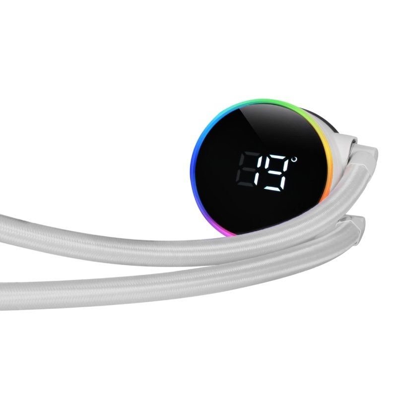 Sistema de Refrigeración Líquida Mars Gaming ML-LCD240/ Blanco - изображение 3