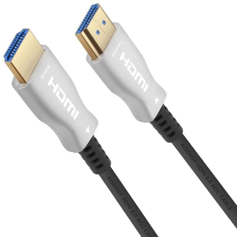 Cable HDMI 2.0 AOC 4K Aisens A148-0380/ HDMI Macho - HDMI Macho/ 50m/ Negro - изображение 2