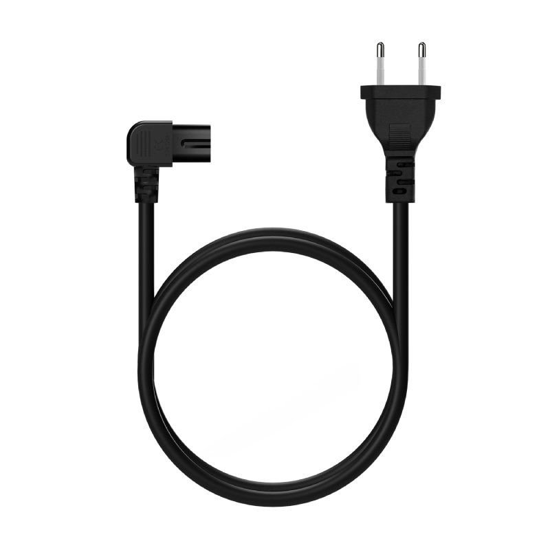 Cable Alimentación Forma 8 Aisens A132-0598/ CEE7/16 Macho - C7 Hembra/ Hasta 1500W/ 1.8m/ Negro - изображение 3