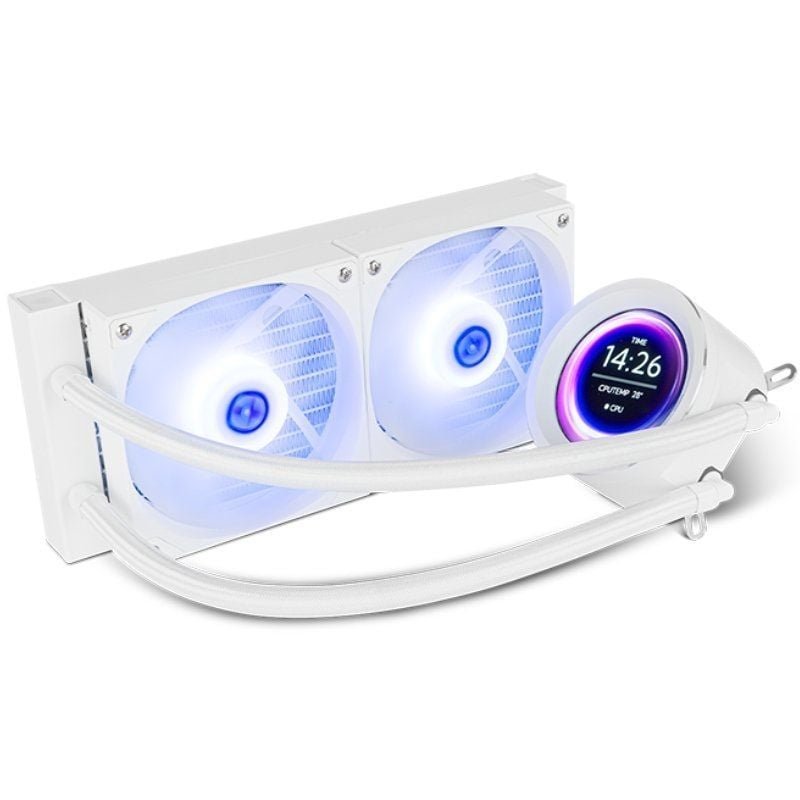 Sistema de Refrigeración Líquida Nox X-240 LCD/ Blanco - изображение 2