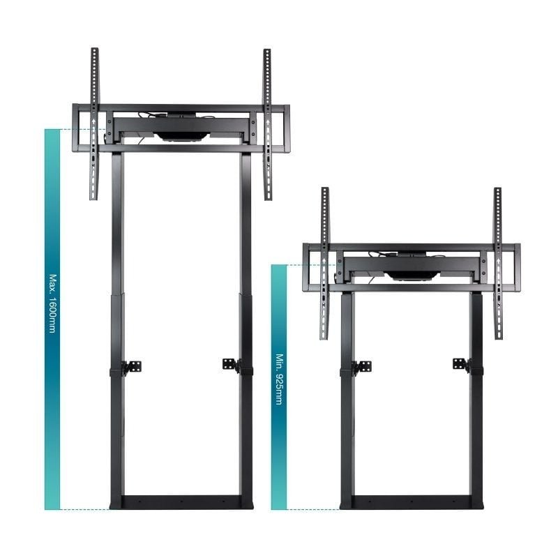 Soporte de Suelo/ Pared Eléctrico TooQ FSM01-B para TV 55-100"/ hasta 120kg - изображение 2