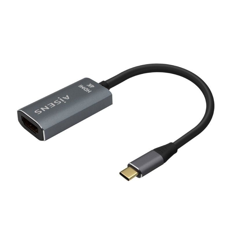Conversor HDMI 4K 60Hz Aisens A109-0683/ HDMI Hembra - USB Tipo-C Macho/ 15cm/ Gris - изображение 2
