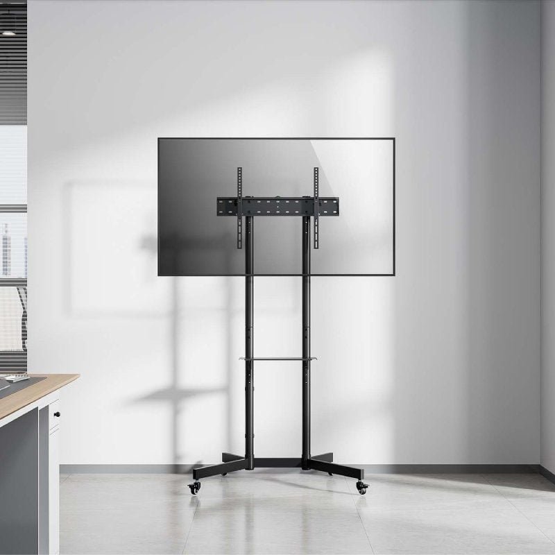 Soporte de Suelo Inclinable con Ruedas Aisens FT70TE-333 para TV 37"-70"/ hasta 45kg - изображение 5