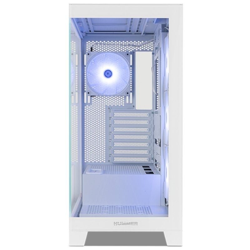 Caja Gaming Semitorre Nox Hummer Glock/ Blanca - изображение 4