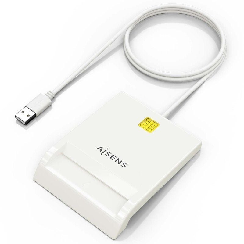 Lector de DNI y Tarjetas Aisens ASCR-SN07-W/ Blanco - изображение 2