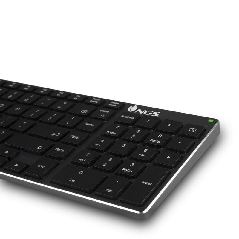 Teclado Inalámbrico por Bluetooth NGS Fortune-BT/ Gris - изображение 5