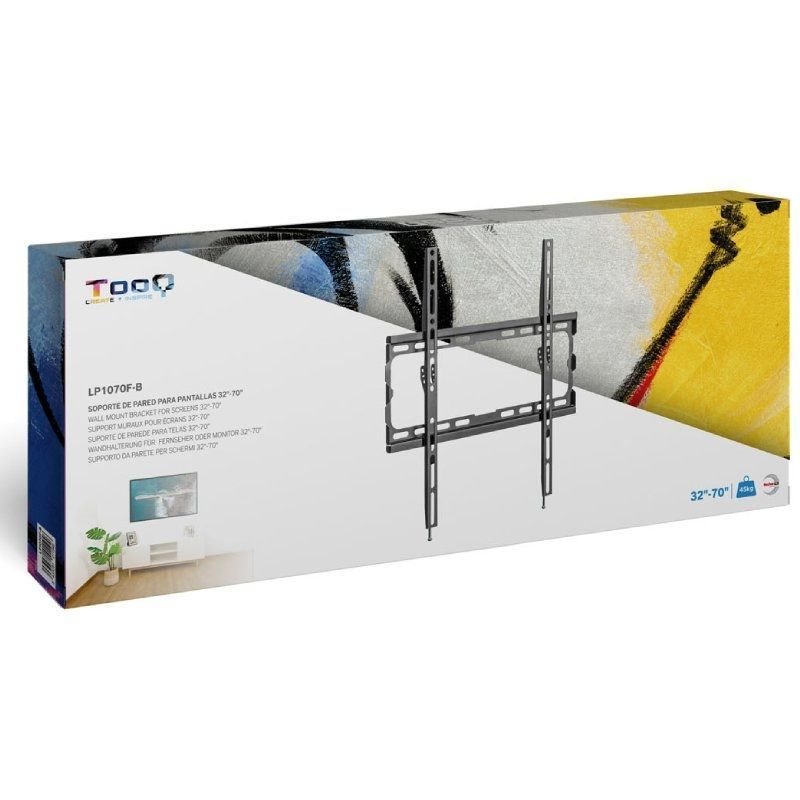 Soporte de Pared Fijo TooQ LP1070F-B para TV de 32-70"/ hasta 45kg - изображение 4