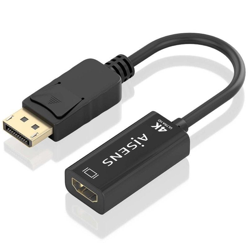 Cable Conversor Aisens A125-0905/ DisplayPort Macho - HDMI Hembra/ 15cm/ Negro - изображение 2
