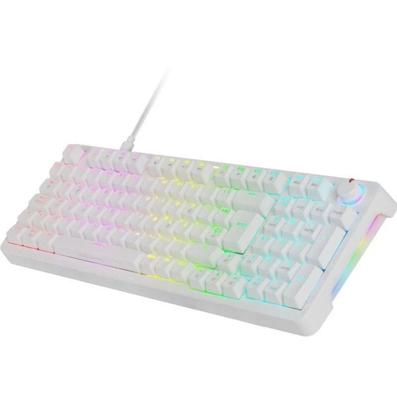 Teclado Gaming Mecánico Mars Gaming MKPROYES/ Switch Amarillo/ Blanco - изображение 2