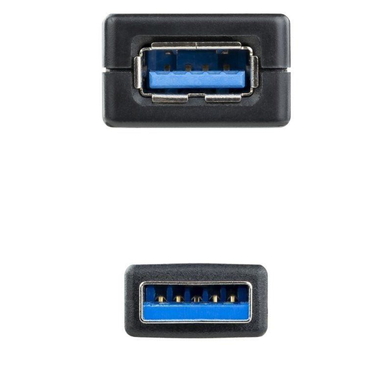 Cable Alargador Amplificador USB 3.0 Nanocable 10.01.0312/ USB Macho - USB Hembra/ 10m/ Negro - изображение 3