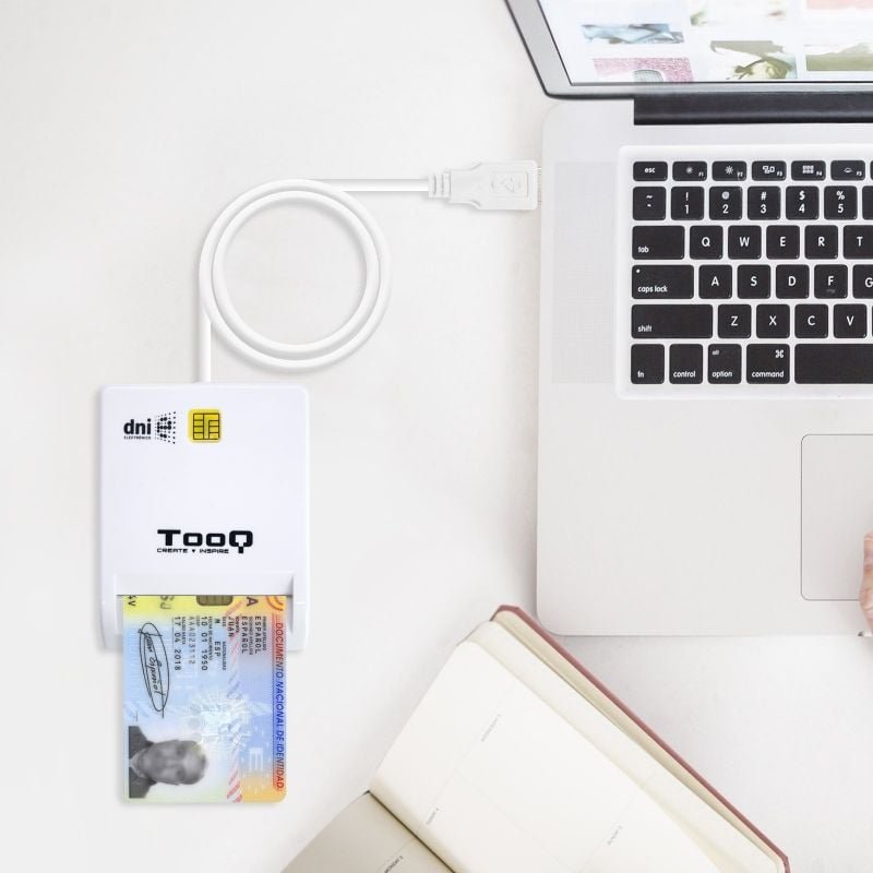 Lector de DNI TooQ TQR-210W/ Blanco - изображение 3