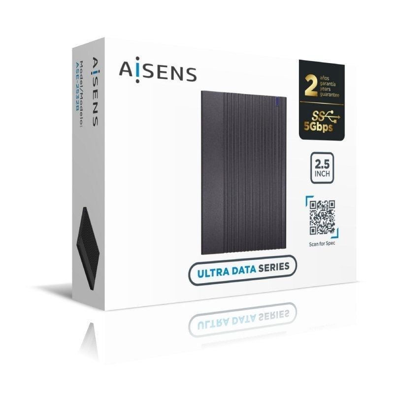 Caja Externa para Disco Duro de 2.5" Aisens ASE-2532B/ USB 3.1 Gen1 - изображение 4