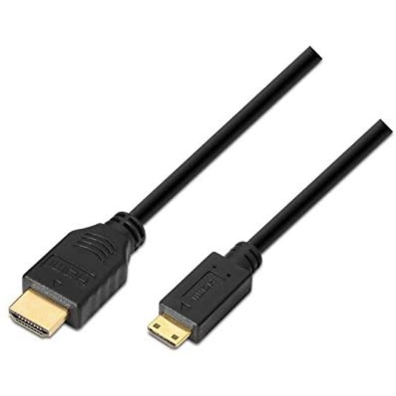 Cable HDMI Nanocable 10.15.0902/ HDMI Macho - Mini HDMI Macho/ 1.8m/ Negro - изображение 4