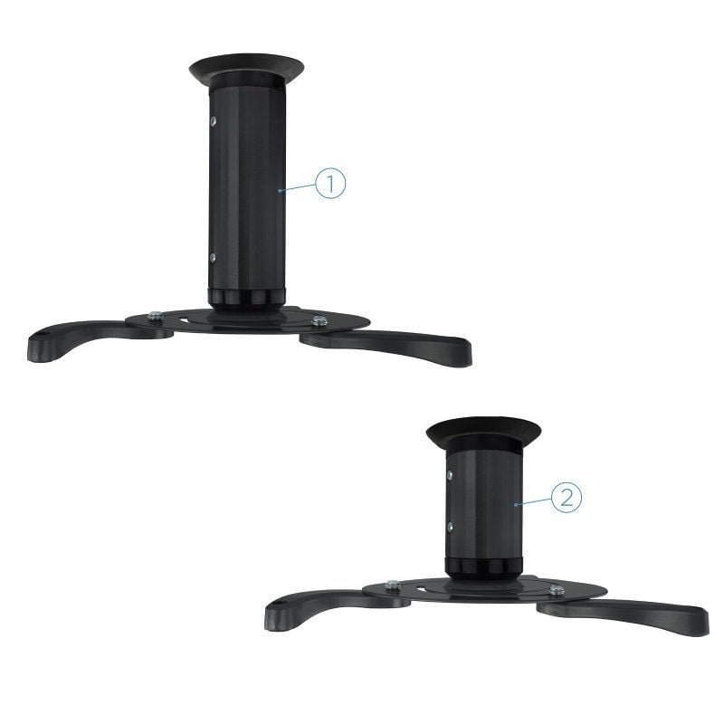 Soporte de Techo para Proyector TooQ PJ1010TN-B/ Inclinable-Giratorio/ hasta 10kg - изображение 2