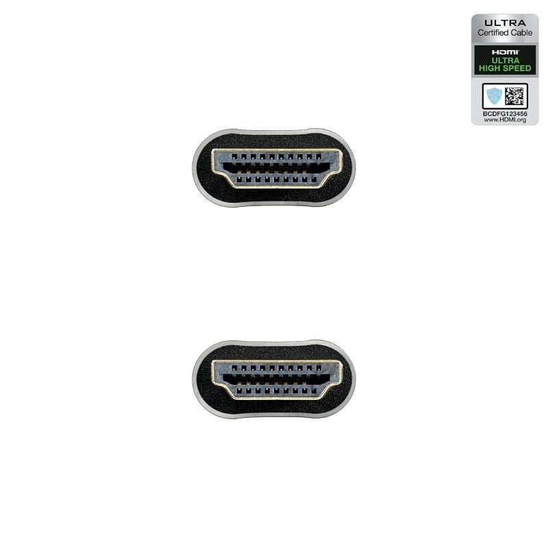 Cable HDMI 2.1 8K Nanocable 10.15.8103/ HDMI Macho - HDMI Macho/ 3m/ Certificado/ Negro - изображение 3