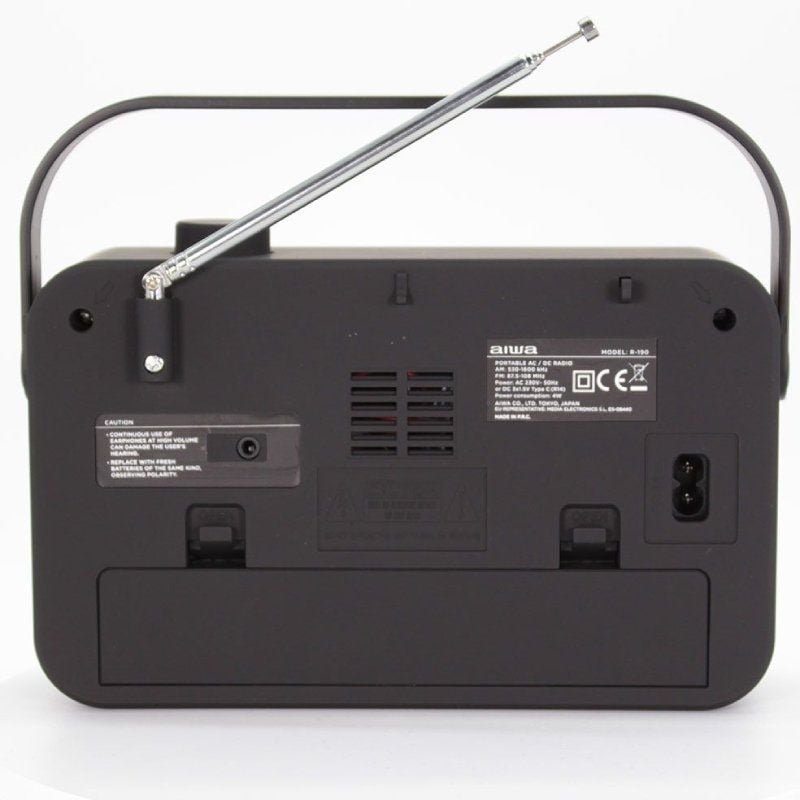 Radio Portátil Aiwa R-190RD/ 2W/ con Cable/ a Pilas/ Roja - изображение 4