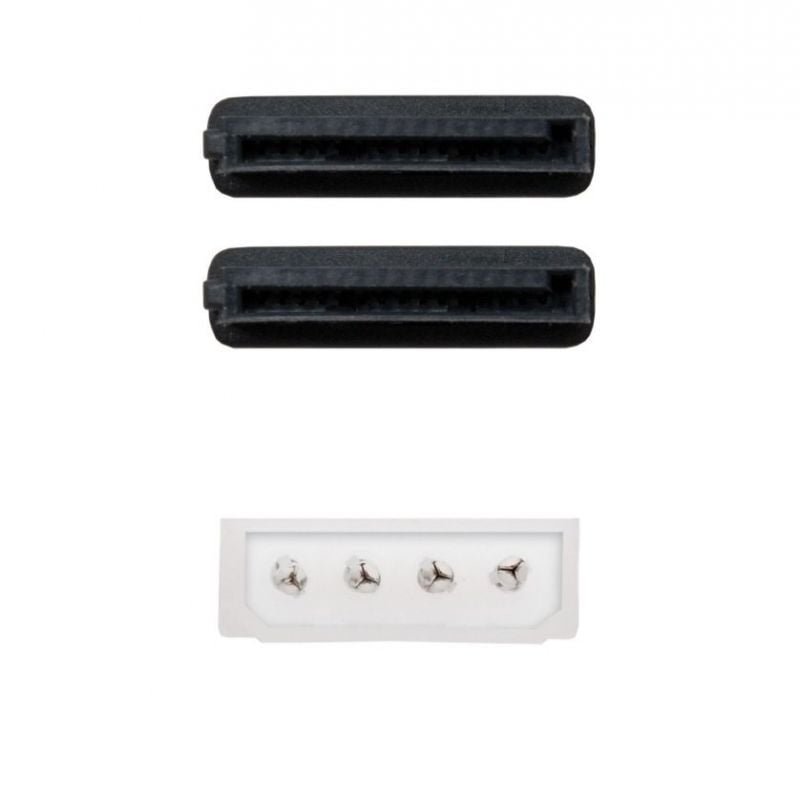 Cable Duplicador de Alimentación Nanocable 10.19.0101-OEM/ Molex Macho - 2x SATA Hembra/ 20cm - изображение 2