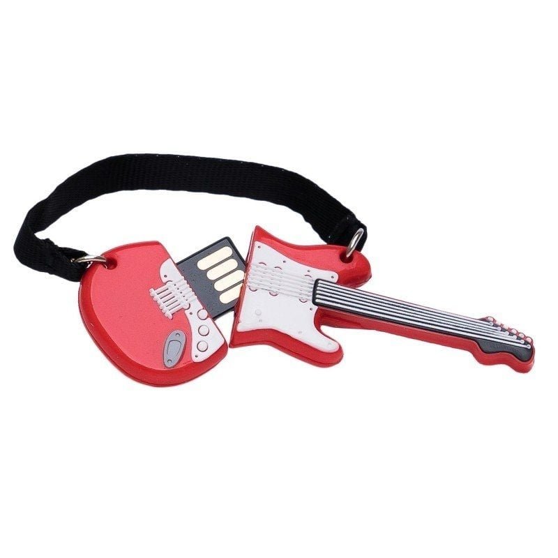 Pendrive 32GB Tech One Tech Guitarra Red One USB 2.0 - изображение 2