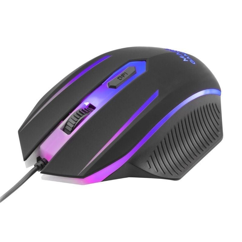 Pack Gaming Mars Gaming MCP124/ Teclado H-MECH + Ratón Óptico + Alfombrilla/ Negro - изображение 3