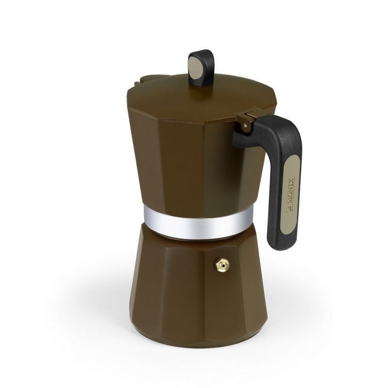 Cafetera Italiana Monix Induction Cream M671009/ 9 Tazas/ Marrón - изображение 3