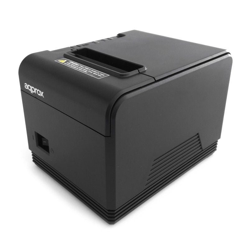 Impresora de Tickets Approx appPOS80AM3/ Térmica/ Ancho papel 80mm/ USB-RS232-Ethernet/ Negra - изображение 3