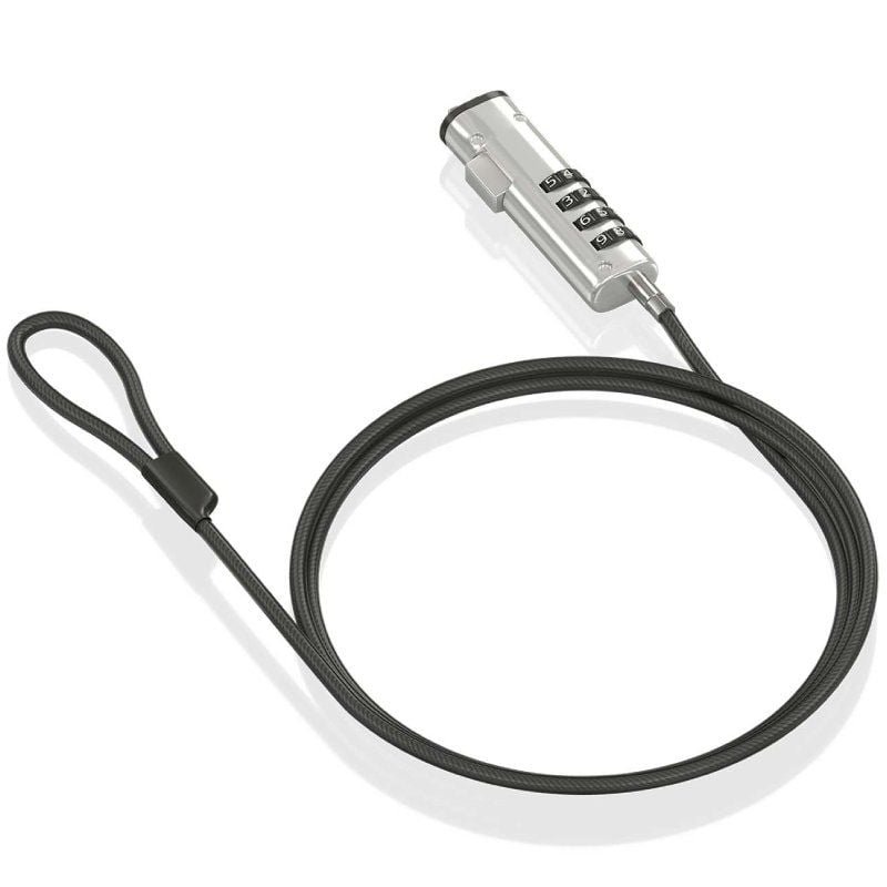 Cable de Seguridad Tipo NANO para Portátiles Aisens ASLK-D50N05-BK/ 1.5m - изображение 2