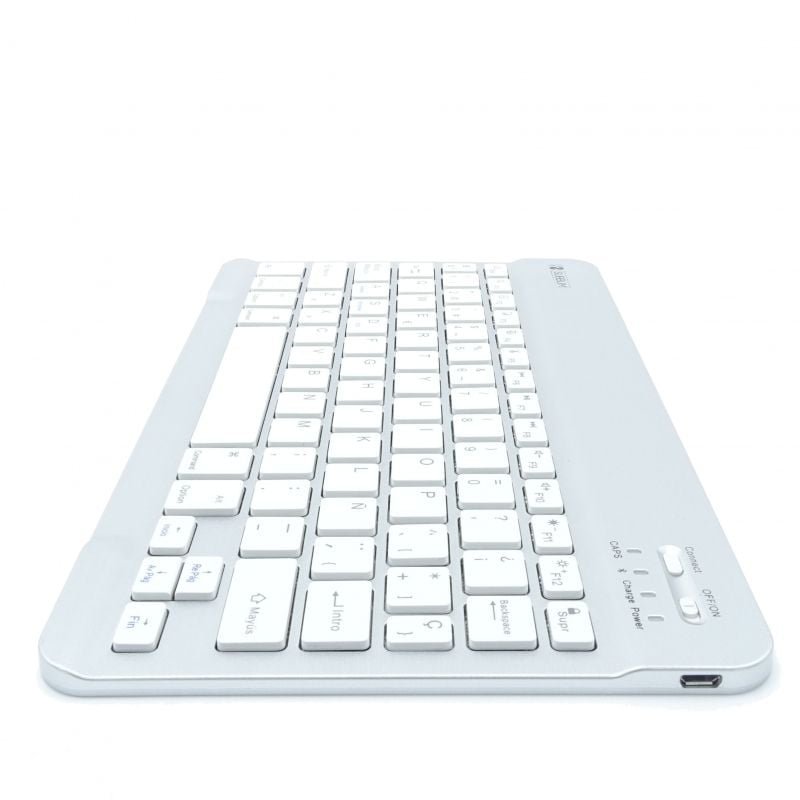 Teclado Compacto Inalámbrico por Bluetooth Subblim Smart/ Plata - изображение 2