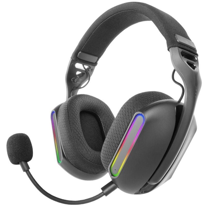 Auriculares Gaming Inalámbricos con Micrófono Mars Gaming MHWPRO/ Jack 3.5/ Bluetooth/ Negros - изображение 2