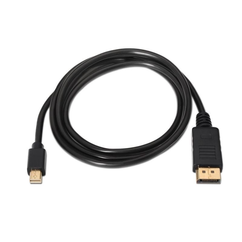 Cable Conversor Aisens A124-0132/ DisplayPort Macho - Mini DisplayPort Macho/ Hasta 5W/ 2300Mbps/ 3m/ Negro - изображение 2