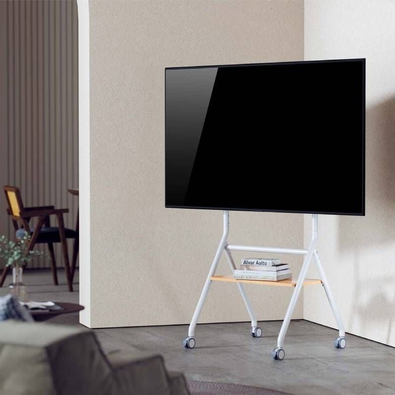Soporte de Suelo con Ruedas Aisens FT86FE-331 para TV de 37-86"/ hasta 50kg - изображение 3