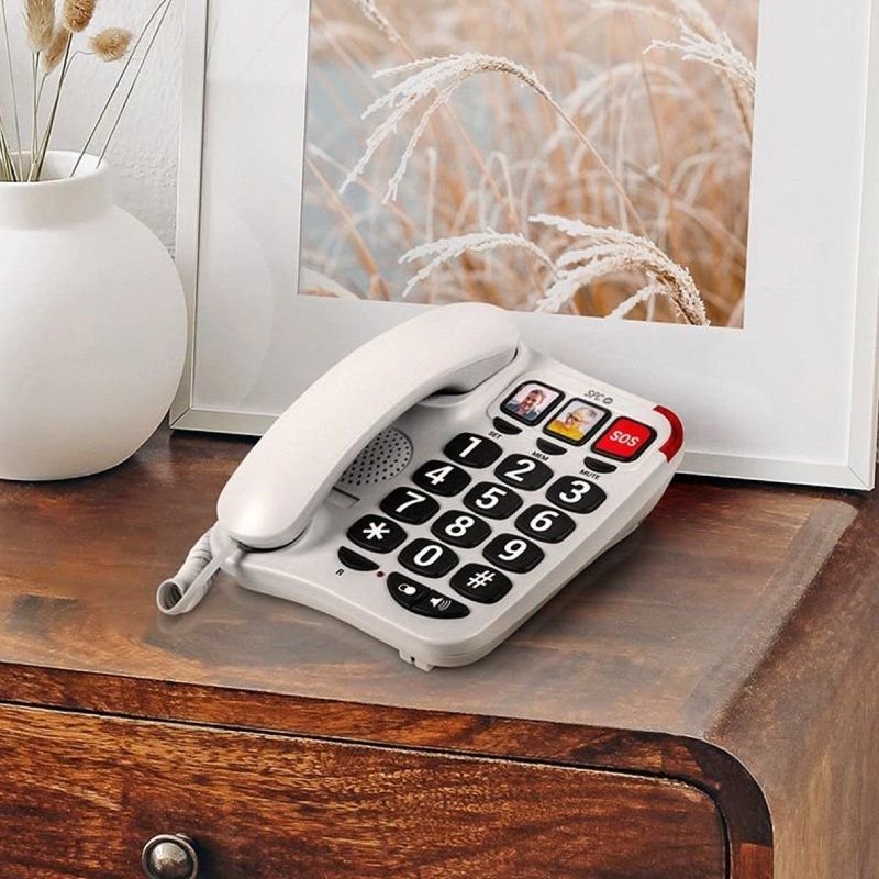 Teléfono SPC Confort Numbers 2/ Blanco - изображение 5
