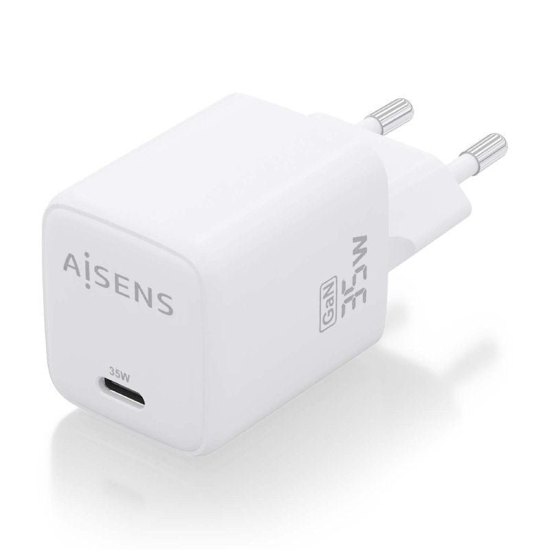 Cargador de Pared GaN Aisens ASCH-35W1P016-W/ 1xUSB Tipo-C/ 35W - изображение 2