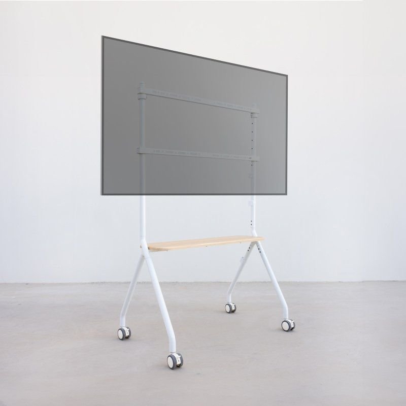 Soporte de Suelo con Ruedas TooQ iLOVE FS20207M-W para TV de 49-80"/ hasta 50kg - изображение 3
