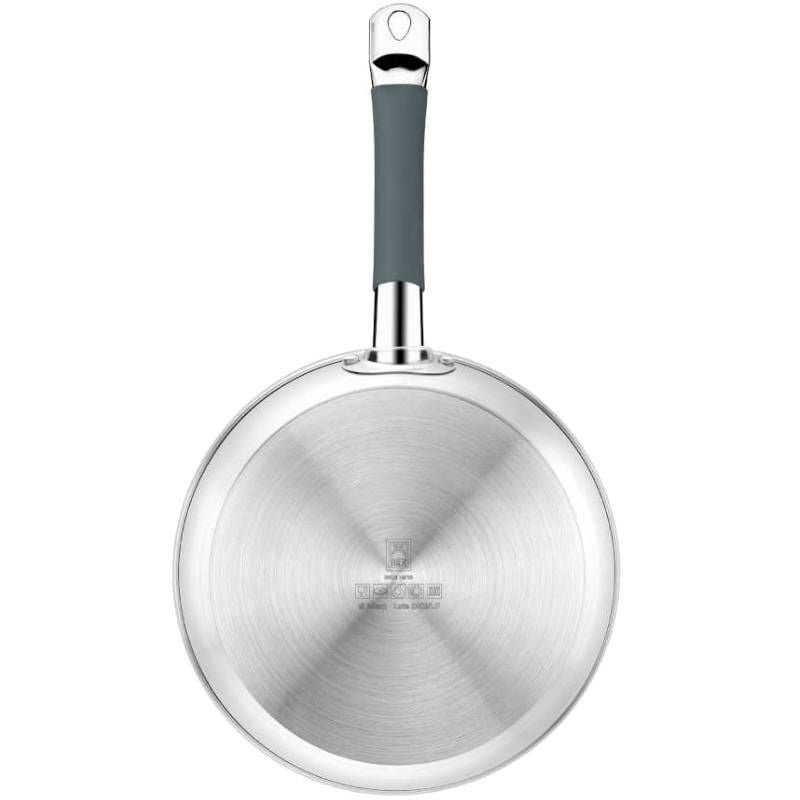 Sartén Bra Master A451420/ 20cm/ Acero inoxidable/ Apta para Inducción
