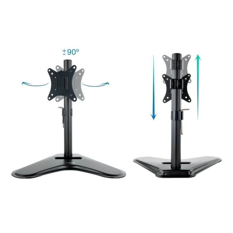 Soporte de Mesa Orientable/ Inclinable Tooq DB1701TN-B para TV y Portátil de 17-32" - изображение 3