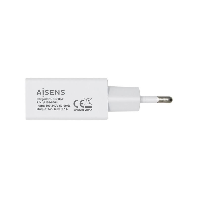 Cargador de Pared Aisens A110-0404/ 1xUSB/ 10W - изображение 3