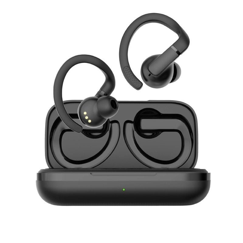 Auriculares Deportivos Bluetooth Daewoo DW2003 con estuche de carga/ Autonomía 8h/ Negros - изображение 4