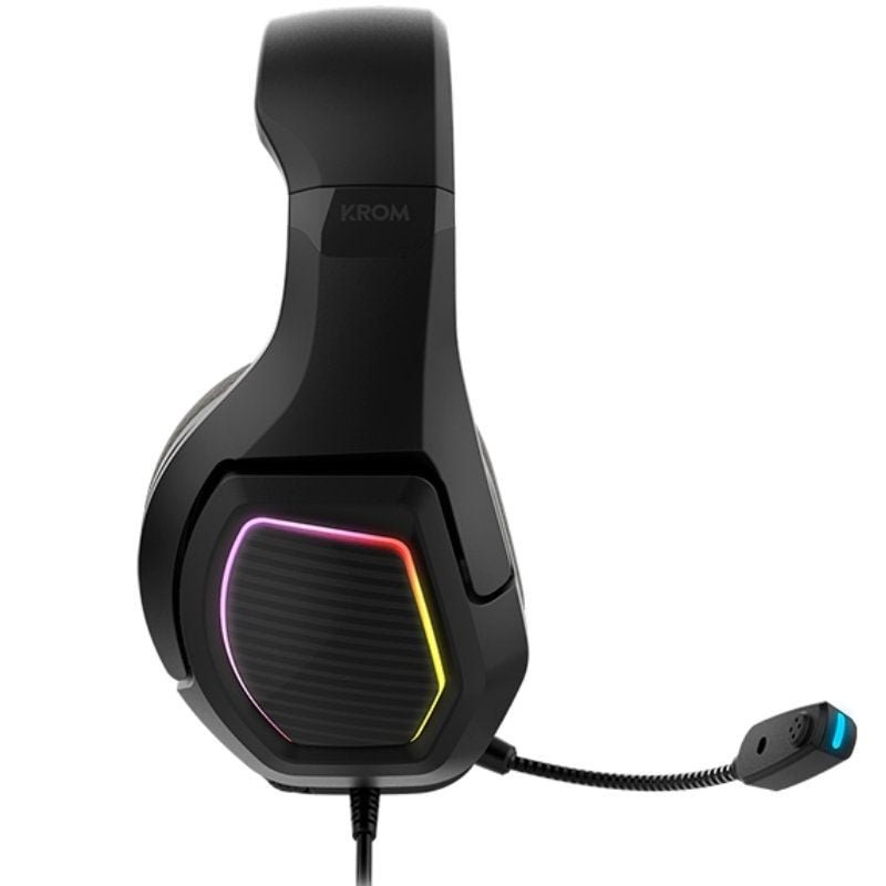 Auriculares Gaming con Micrófono Krom Kopa 7.1/ USB 2.0/ Negros - изображение 4
