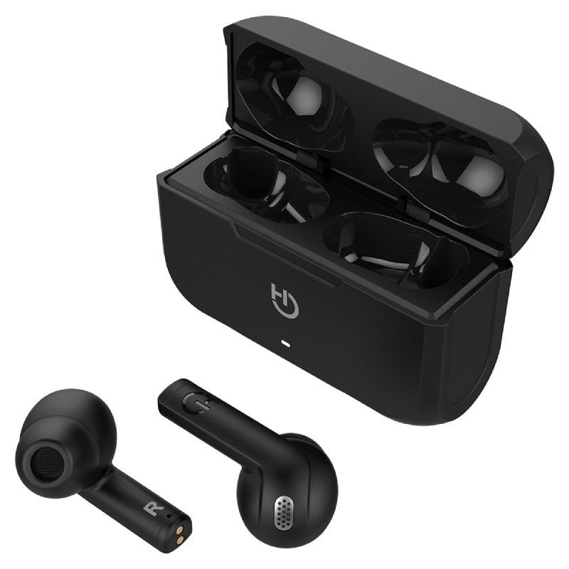 Auriculares Bluetooth Hiditec Fenix TWS con estuche de carga/ Autonomía 6h/ Negros - изображение 2